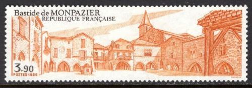 Poštovní známka Francie 1986 Monpazier Mi# 2555