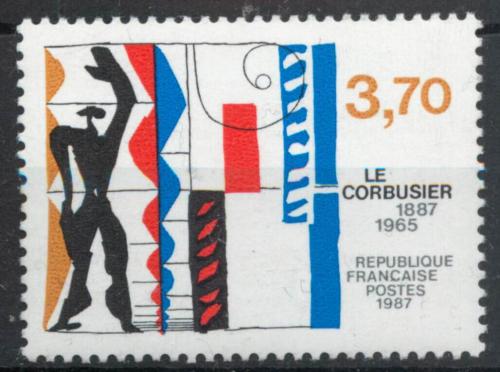 Poštovní známka Francie 1987 Grafika, Charles Édouard Jeanneret Mi# 2602