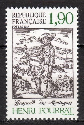Poštovní známka Francie 1987 Gaspard des Montagnes Mi# 2606
