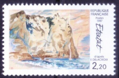 Poštovní známka Francie 1987 Pobøeží u Etretat Mi# 2611