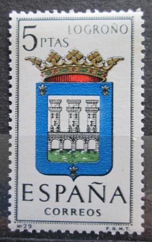 Poštovní známka Španìlsko 1964 Znak Logroño Mi# 1479