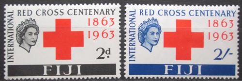 Poštovní známky Fidži 1963 Èervený køíž Mi# 175-76 Kat 9€