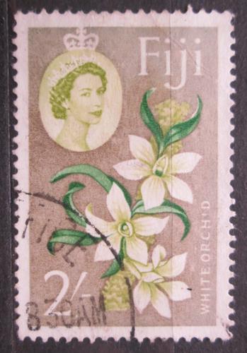 Poštovní známka Fidži 1962 Bílá orchidej Mi# 162 Kat 6.50€