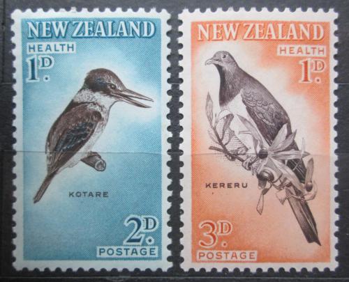 Poštovní známky Nový Zéland 1960 Ptáci Mi# 413-14