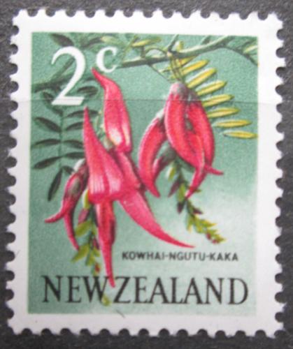 Poštovní známka Nový Zéland 1967 Nádhernice rudá Mi# 458 