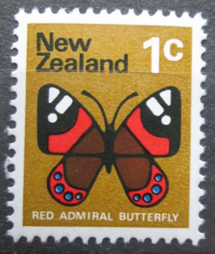 Poštovní známka Nový Zéland 1970 Novozélandský èervený admirál Mi# 518