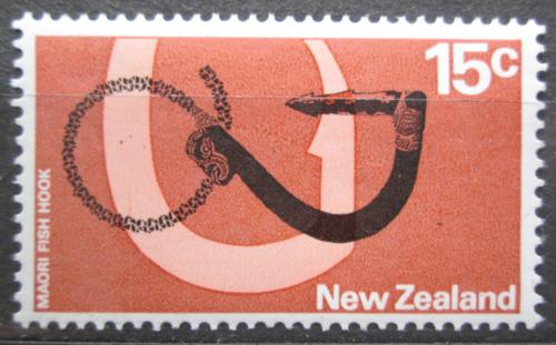 Poštovní známka Nový Zéland 1970 Maorský hák na ryby Mi# 529