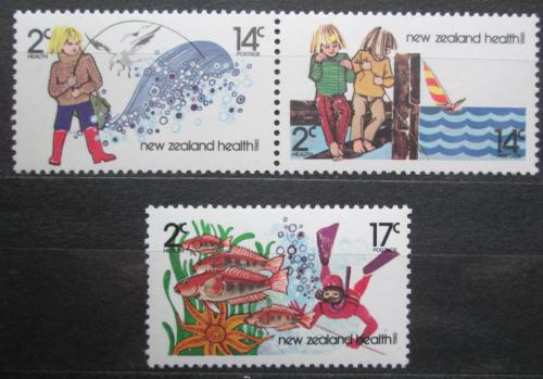 Poštovní známky Nový Zéland 1980 Zdraví Mi# 804-06