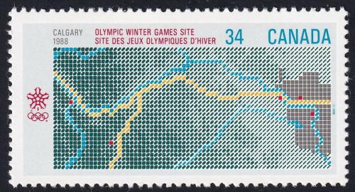 Poštovní známka Kanada 1986 ZOH Calgary Mi# 986