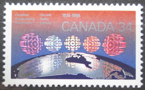 Poštovní známka Kanada 1986 Kanadské rádio, 50. výroèí Mi# 1003