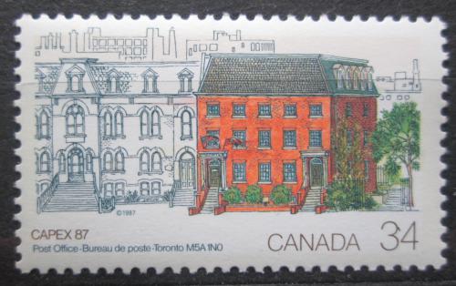 Poštovní známka Kanada 1987 První pošta v Torontu Mi# 1022