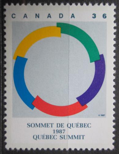 Poštovní známka Kanada 1987 Konference frankofonních zemí Mi# 1059