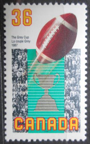 Poštovní známka Kanada 1987 Americký fotbal Mi# 1068 
