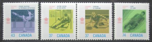 Poštovní známky Kanada 1988 ZOH Calgary Mi# 1075-78 