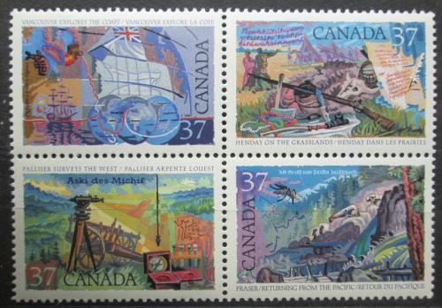 Poštovní známky Kanada 1988 Objevy Mi# 1079-82