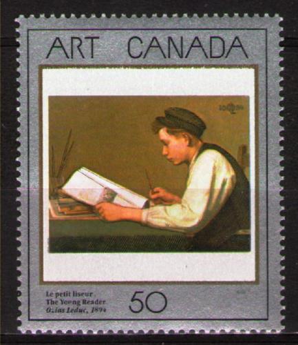 Poštovní známka Kanada 1988 Umìní, Ozias Leduc Mi# 1083