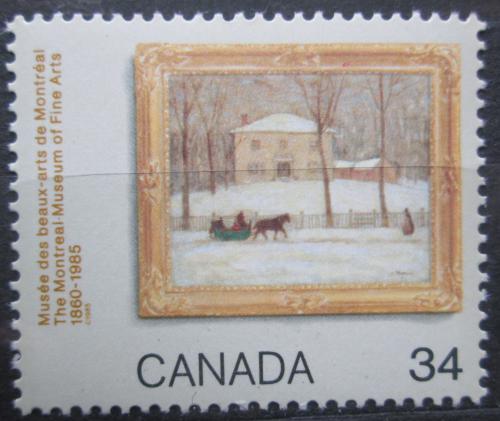Poštovní známka Kanada 1985 Vánoce, umìní, James W. Morrice Mi# 985