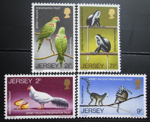 Poštovní známky Jersey 1971 Fauna Mi# 49-52 Kat 15€