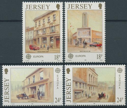 Poštovní známky Jersey 1990 Evropa CEPT, pošta Mi# 508-11