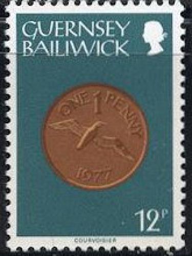 Poštovní známka Guernsey 1979 Mince Mi# 184