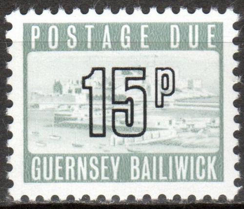 Poštovní známka Guernsey 1976 Hrad Cornet, doplatní Mi# 17