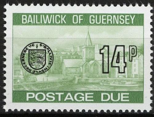 Poštovní známka Guernsey 1980 St. Peter Port, doplatní Mi# 28