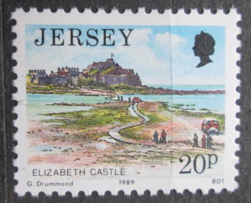 Poštovní známka Jersey 1989 Hrad Elizabeth Mi# 475