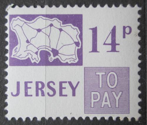 Poštovní známka Jersey 1971 Doplatní Mi# 14 