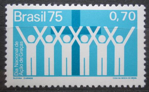 Potovn znmka Brazlie 1975 Donky Mi# 1512