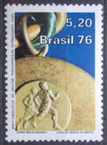 Poštovní známka Brazílie 1976 Medaile z atletických závodù Mi# 1557