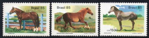 Poštovní známky Brazílie 1985 Konì Mi# 2097-99 Kat 5.50€