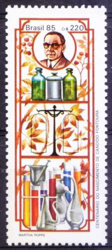 Poštovní známka Brazílie 1985 Cândido Fontoura, farmakolog Mi# 2107