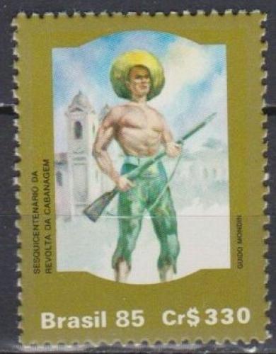 Poštovní známka Brazílie 1985 Umìní, Guido Mondin Mi# 2136