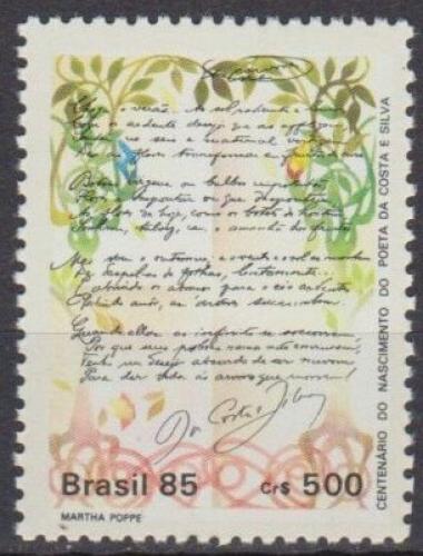 Poštovní známka Brazílie 1985 Starý rukopis Mi# 2165