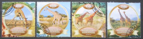 Poštovní známky Madagaskar 2022 Žirafy Mi# N/N