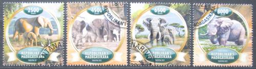 Poštovní známky Madagaskar 2022 Sloni Mi# N/N