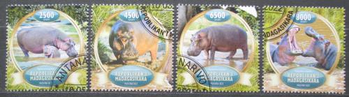 Poštovní známky Madagaskar 2022 Hroši Mi# N/N