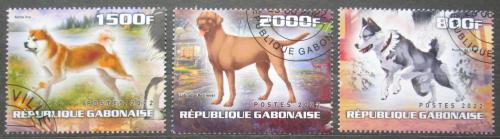 Poštovní známky Gabon 2022 Psi Mi# N/N