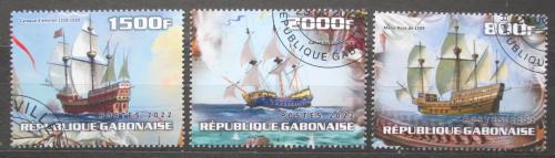 Poštovní známky Gabon 2022 Plachetnice Mi# N/N