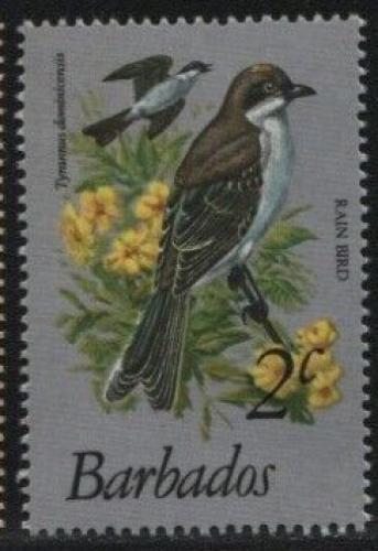 Poštovní známka Barbados 1979 Tyran šedý Mi# 466