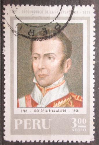 Poštovní známka Peru 1971 José de la Riva Agüero Mi# 810