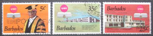 Potovn znmky Barbados 1973 Zpadoindick univerzita Mi# 357-59 - zvtit obrzek
