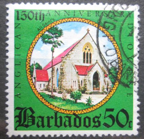 Poštovní známka Barbados 1975 Kostel Mi# 391