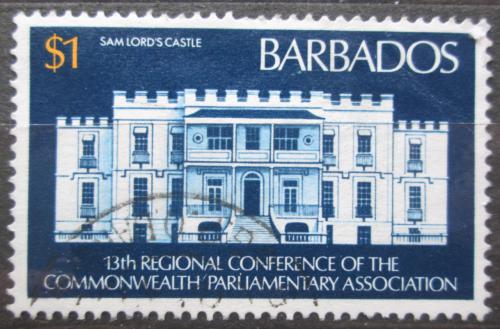 Poštovní známka Barbados 1977 Zámek Mi# 429