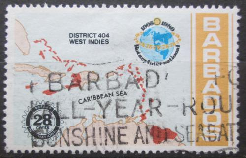Poštovní známka Barbados 1980 Rotary Intl., 75. výroèí Mi# 495