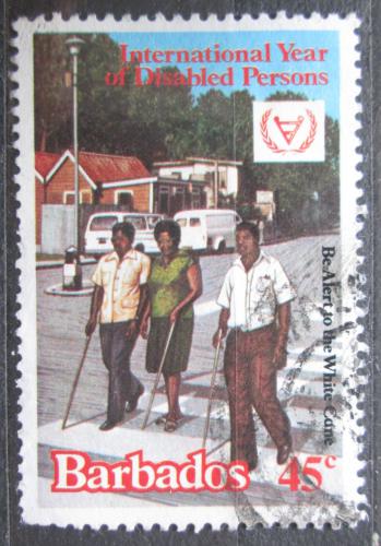 Poštovní známka Barbados 1981 Mezinárodní rok postižených Mi# 525