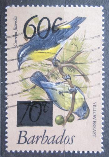 Poštovní známka Barbados 1981 Banakit jamajský pøetisk Mi# 538