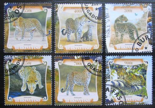 Poštovní známky Burkina Faso 2021 Levhart skvrnitý Mi# Mi# N/N