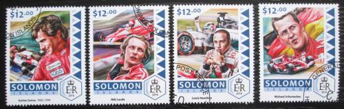 Poštovní známky Šalamounovy ostrovy 2016 Formule 1 Mi# 4225-28 Kat 14€