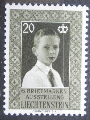 Poštovní známka Lichtenštejnsko 1956 Princ Hans-Adam Mi# 352 Kat 5€